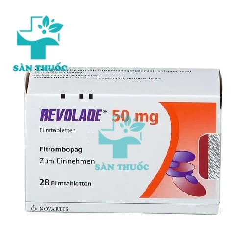 Revolade 25mg, 50mg - Thuốc điều trị giảm tiểu cầu của Thuỵ Sĩ